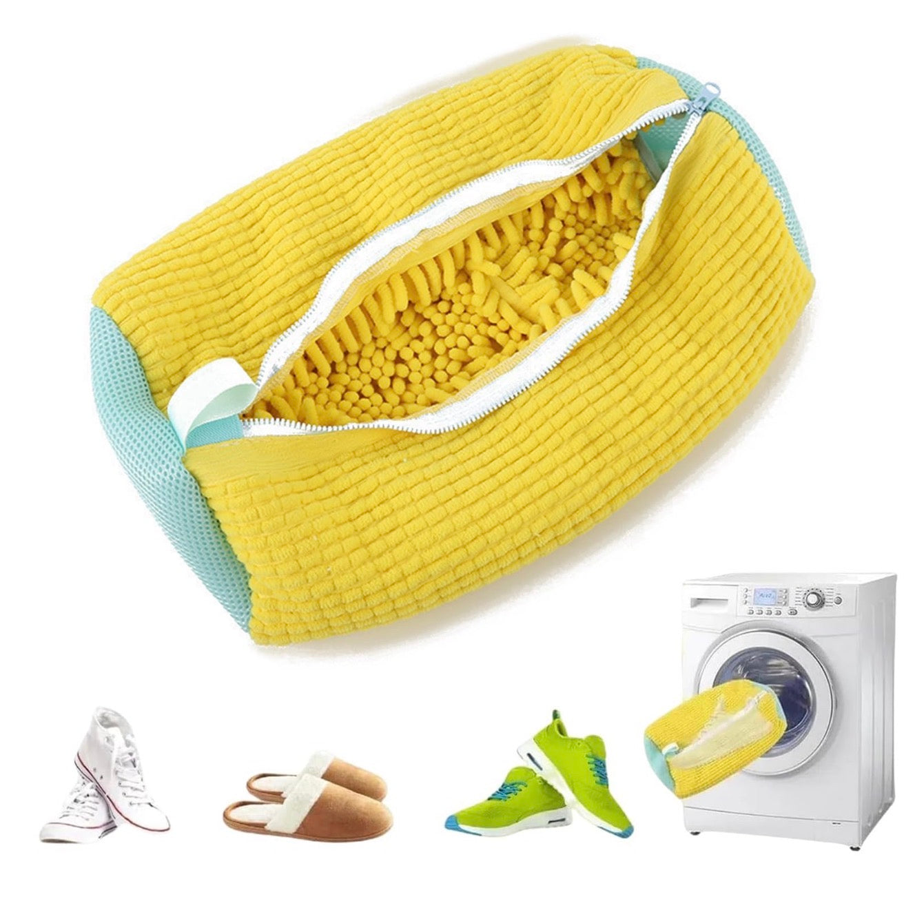 Schuh Waschbeutel - Saubere Sneaker in Minuten ohne Aufwand!